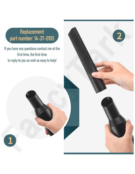 Ensamblaje de Manguera para Aspiradora Milwaukee M18 0.45kg