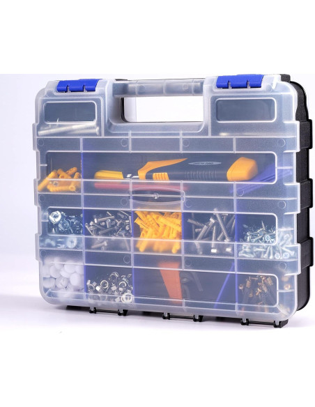 Caja de Almacenamiento AIDY-PRO 34 Compartimentos Doble Lado