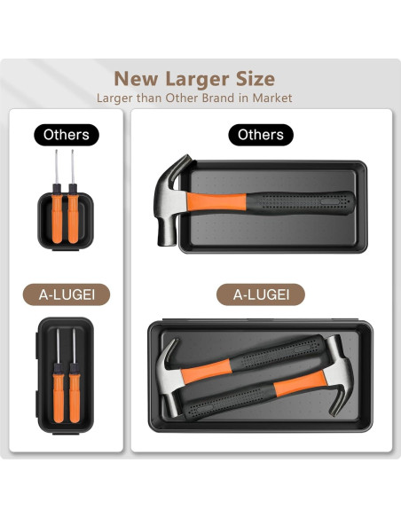 Organizador de Herramientas A-LuGei 69 Piezas 5 Tamaños