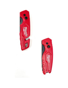 Juego de cuchillos utilitarios Milwaukee 2 piezas con 50 cuchillas 2