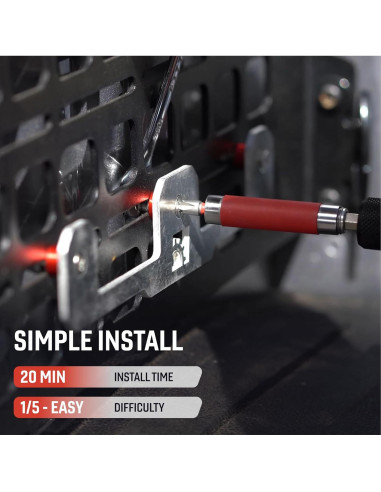 Soporte de Montaje Grande BuiltRight para Herramientas