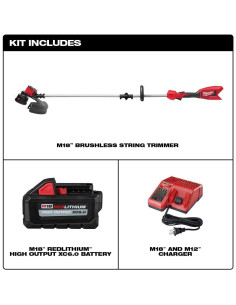 Recortadora de hilo Milwaukee M18 40.64 cm sin escobillas 2