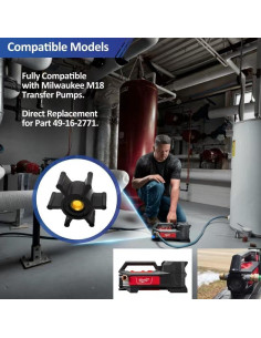 Kit de Impulsor y O-Ring REPLACEMENTKITS.COM para Milwaukee M18 2