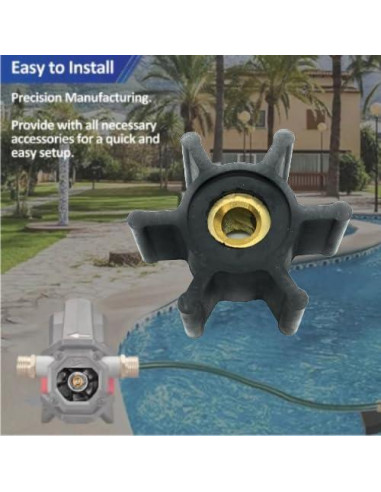 Kit de Impulsor y O-Ring REPLACEMENTKITS.COM para Milwaukee M18