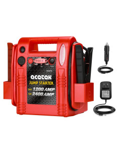 Arrancador de Batería Acetek HH974 12V/24V 1800A USB