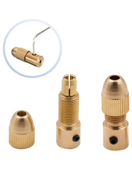 Chuck de Taladro Mesee 0.5-3mm con Llave Allen