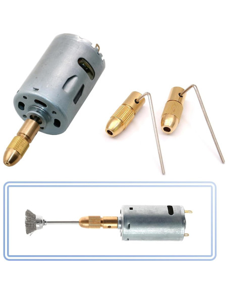 Chuck de Taladro Mesee 0.5-3mm con Llave Allen