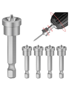 Posicionador de Tornillos CoguZed 50mm PH2 Imán para Paneles de Yeso