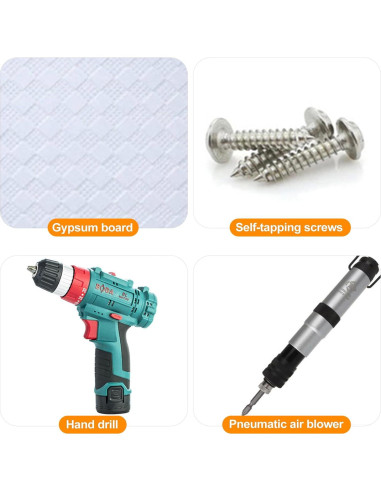 Posicionador de Tornillos CoguZed 50mm PH2 Imán para Paneles de Yeso