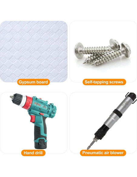 Posicionador de Tornillos CoguZed 50mm PH2 Imán para Paneles de Yeso