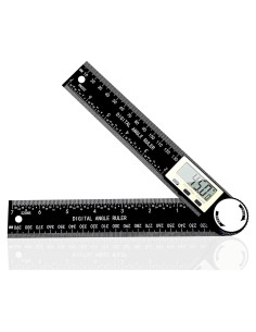 Buscador de Ángulos PDDYIER 2 en 1 Digital 17.78 cm