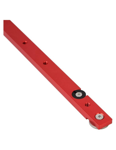 Barra de Inglete KETIPED 450mm Aluminio Rojo Ajustable