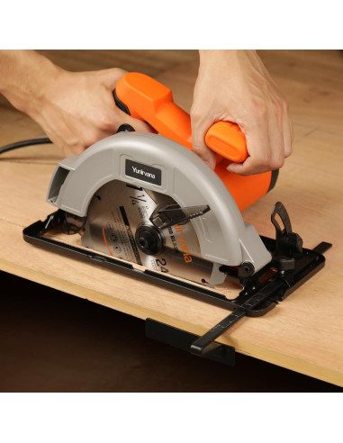 Sierra Circular Eléctrica Yunirvana 11A 6000RPM 18.42cm