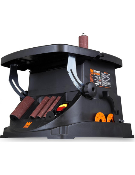 Lijadora de Banda WEN 6524 con Eje Oscilante 3.5A Lijadora de Banda WEN 6524 con Eje Oscilante 3.5A