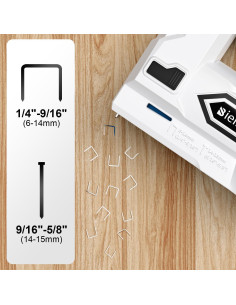 Grapadora Eléctrica Bielmeier 2 en 1 Inalámbrica 4V 2