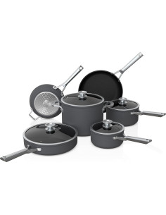 Juego de Ollas Ninja NeverStick 10 Piezas Antiadherentes 2