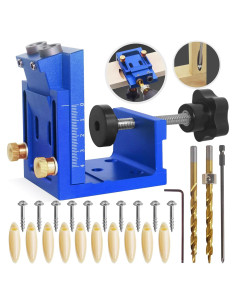 Kit de Plantilla de Agujero en Ángulo HFM 15 para Carpintería