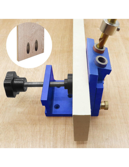 Kit de Plantilla de Agujero en Ángulo HFM 15 para Carpintería Kit de Plantilla de Agujero en Ángulo HFM 15 para Carpintería