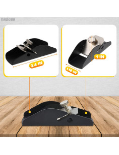 Planeador de Mano NADOBA 8.64x2.99x2.49cm para Carpintería 2