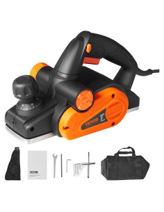 Cepillo Eléctrico VEVOR 82.55 mm 16500 RPM con Cable