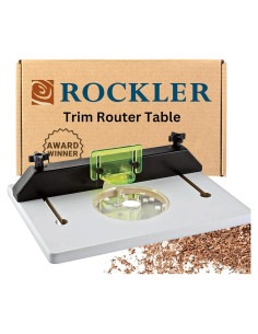 Mesa de Router Rockler Ajustable con Base Acrílica 1/4"