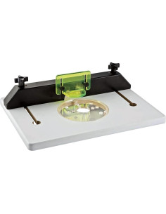 Mesa de Router Rockler Ajustable con Base Acrílica 1/4" 2