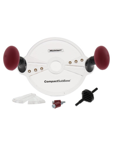 Base Sub-Compacta MilesCraft 1225 para Fresadoras