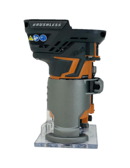 Router Compacto Inalámbrico RIDGID 18V OCTANE 1/4" (6,35 mm)