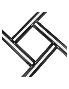 Plantilla de Router Ajustable Onylraep 60x60cm con Guías