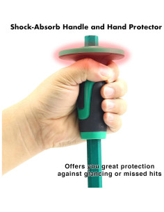 Cincel de Mampostería Genubi 30 cm Acero CRV Antideslizante 2