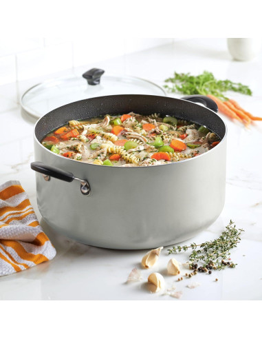 Olla a presión Farberware 10.5 Qt aluminio antiadherente