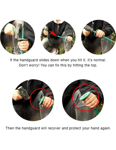 Cincel de Mampostería Genubi 30 cm Acero CRV Antideslizante