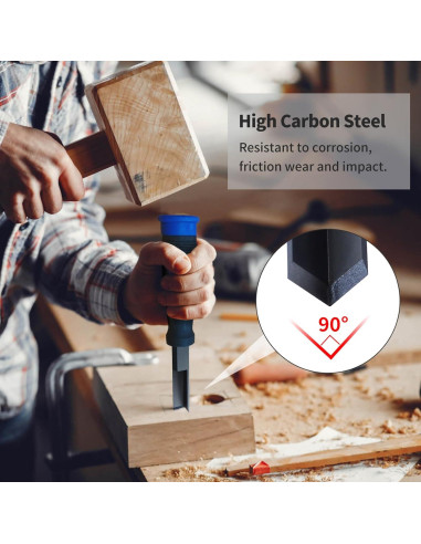 Cincel de Esquina RUITOOL 17.8 cm Corte Preciso 90