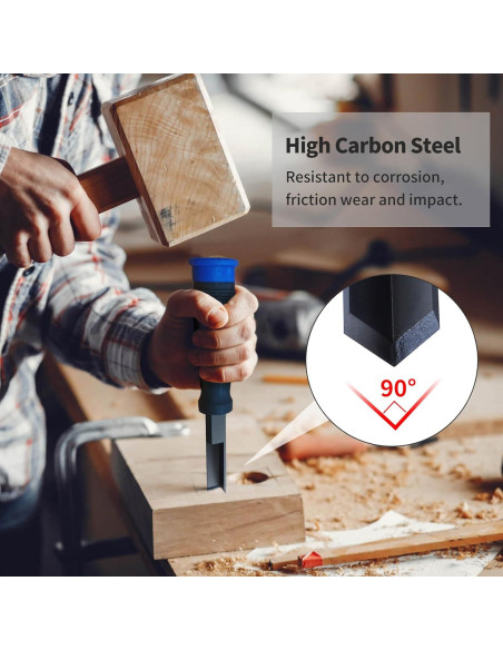 Cincel de Esquina RUITOOL 17.8 cm Corte Preciso 90