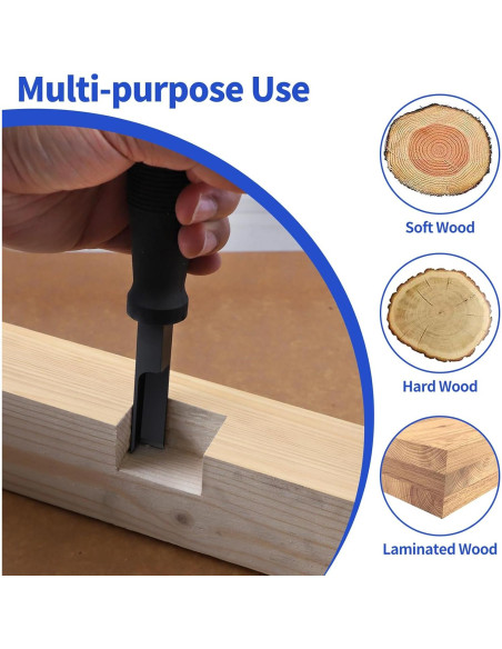 Cincel de Esquina RUITOOL 17.8 cm Corte Preciso 90