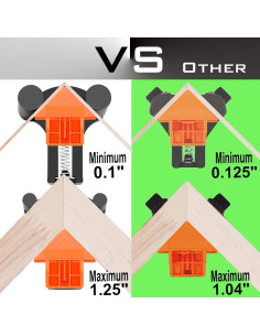 Juego de 4 abrazaderas de esquina NAYE 60/90/120 grados 2