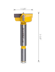 Broca Forstner Boomway 34.9mm Carburo para Carpintería 2