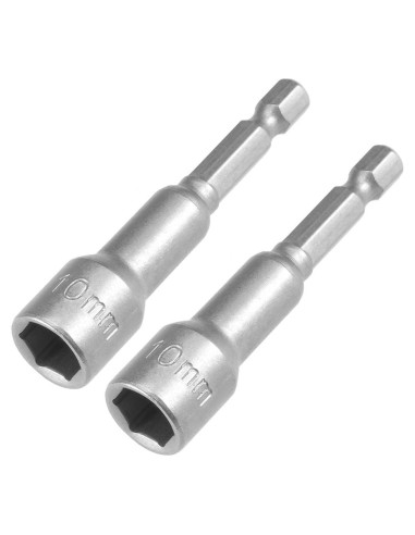Destornillador Magnético 10mm uxcell 2 Pcs 65mm Acero