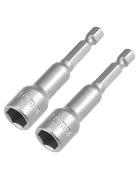 Destornillador Magnético 10mm uxcell 2 Pcs 65mm Acero Destornillador Magnético 10mm uxcell 2 Pcs 65mm Acero