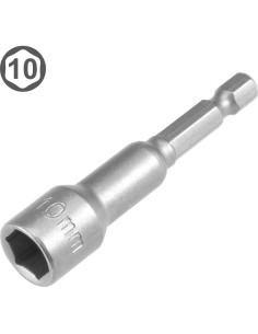 Destornillador Magnético 10mm uxcell 2 Pcs 65mm Acero 2