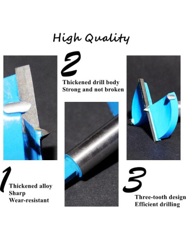 Broca Forstner Utoolmart 65mm Carburo para Madera