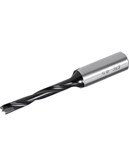 Broca de Punta Brad uxcell 5mm x 70mm HSS para Madera