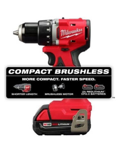 Taladro Atornillador Ember & Valor 3601-22Ct 800W Rojo Negro 2