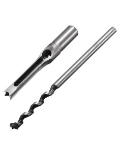 Broca Cuadrada uxcell 11mm 210mm para Madera Carpintería