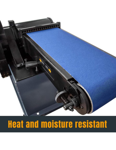 Banda de Lijado POWERTEC 6x122 cm 36 Grit 6 Piezas