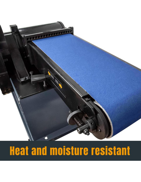 Banda de Lijado POWERTEC 6x122 cm 36 Grit 6 Piezas