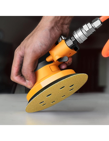 100 Discos de Lijado 12.7 cm QYQRQF 120 Granos 8 Agujeros