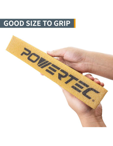 Barra de Limpieza Abrasiva POWERTEC 30cm 2PK - Lijado Efectivo