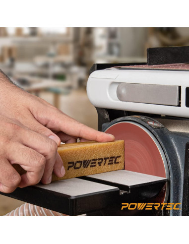 Barra de Limpieza Abrasiva POWERTEC 30cm 2PK - Lijado Efectivo