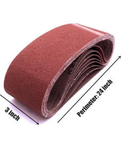 Cintas de Lijado 3x24 cm SHUTTLE GENIUS 40 Granos Paquete 12 2